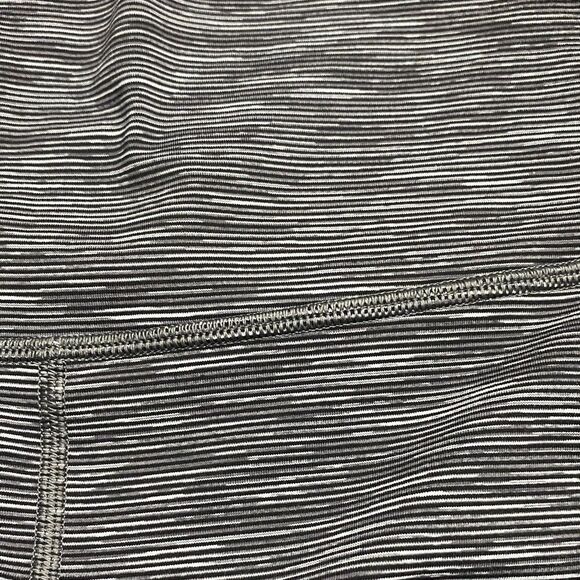 Lululemon Wunder Under High-Rise Tight 25”‎ Luxtreme Size 6 Dark Carbon/Ice Grey - Picture 9 of 14